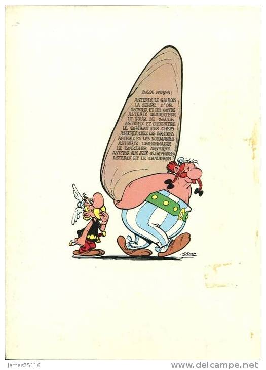 Astérix Et Le Chaudron. E.O. 1969. TB. - Astérix