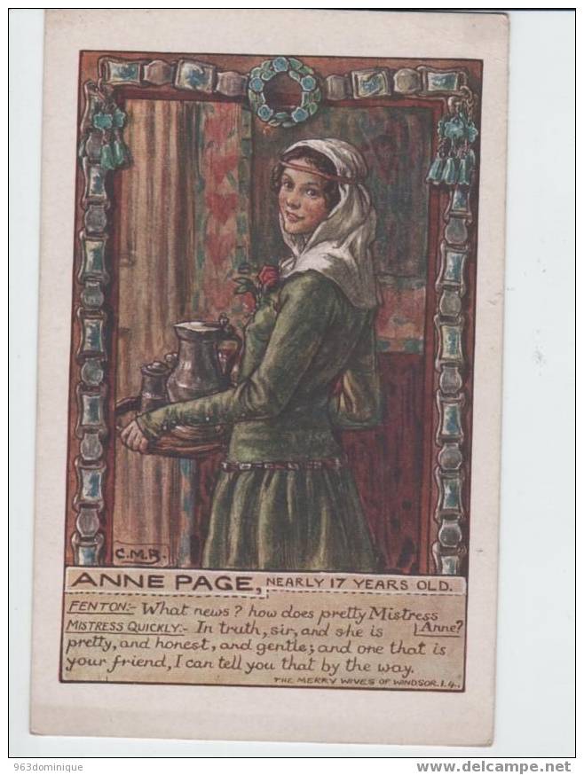 The Merry Wives Of Windsor : Anna Page , Nearly 17 Years Old - Windsor