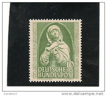 MICHEL - BAND 2 - 1952 - 100. JAHRE GERMANISCHES NATIONAL-MUSEUM NÜRNBERG - Unused Stamps