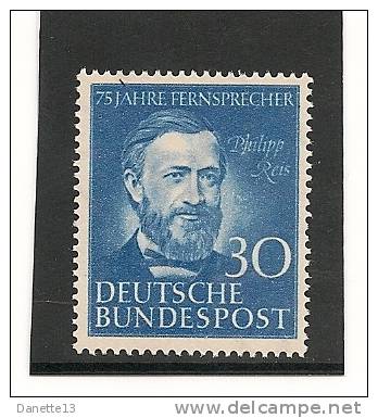 MICHEL - BAND 2 - 1952 - 75 JAHRE TELEFON IN DEUTSCHLAND - Unused Stamps