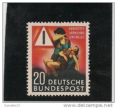 MICHEL - BAND 2 - 1953 - VERKEHRSUNFALL-VERHÜTUNG - Neufs