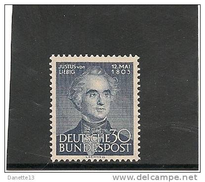 MICHEL - BAND 2 - 1953 - 150.GEBURTSTAG VON JUSTUS VON LIEBIG - Unused Stamps