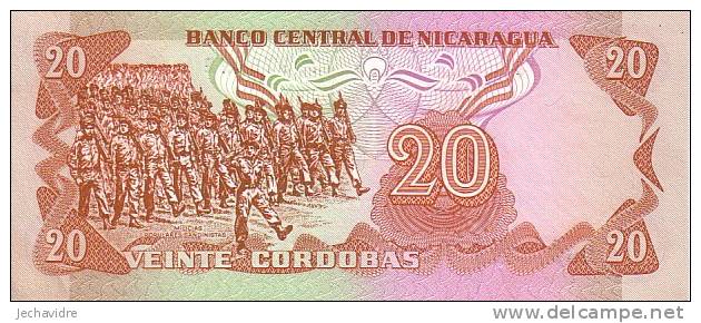 NICARAGUA   20 Cordobas  Non Daté (1979)   Pick 135    ***** BILLET  NEUF ***** - Nicaragua