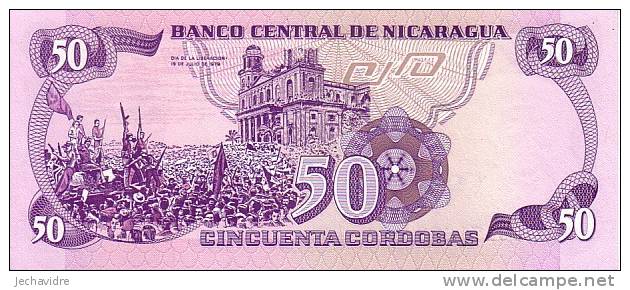 NICARAGUA   50 Cordobas  Non Daté (1985)   Pick 140    ***** BILLET  NEUF ***** - Nicaragua