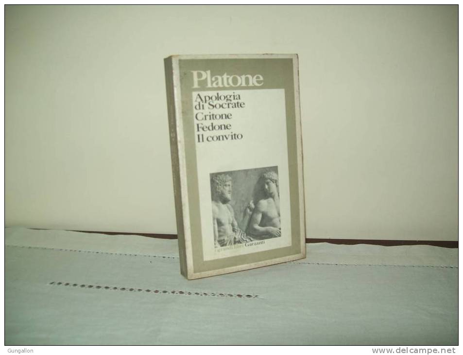 I Grandi Libri (Garzanti)  "Apologia Di Socrate Critone Fedone Il Convito" Di  Platone. - History, Biography, Philosophy