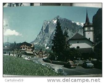 SUISSE SVIZZERA Grindelwald Et Le Wetterhorn AUTO CAR VB1964 BT21494 - Wald