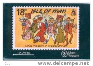 # ISLE_OF_MAN S15 18p Stamp - A Way We Have In' 10 Gpt 02.90 15000ex Tres Bon Etat - Man (Ile De)