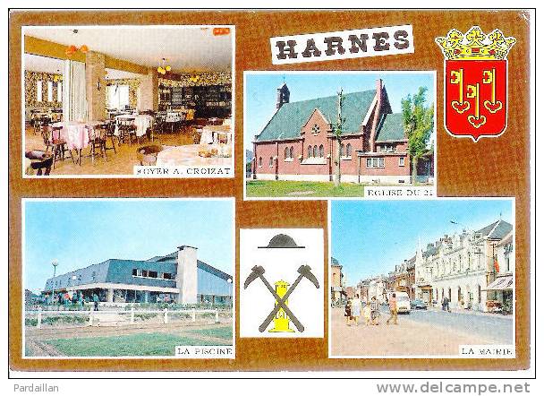 62. HARNES. MULTI-VUES. - Harnes