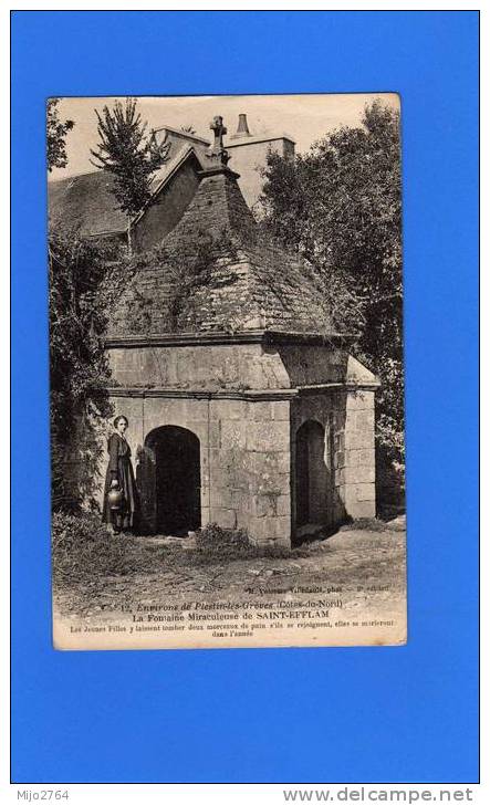 ENVIRONS DE PLESTIN LES GREVES  LA FONTAINE MIRACULEUSE DE SAINT EFFLAM - Plestin-les-Greves