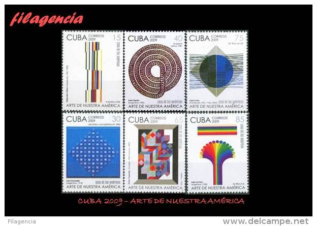 AMERICA. CUBA MINT. 2009 ARTE LATINOAMERICANO - Neufs