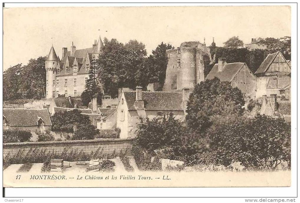 37 -      MONTRESOR  -   Le Château  Et Les Vieilles Tours - Montrésor
