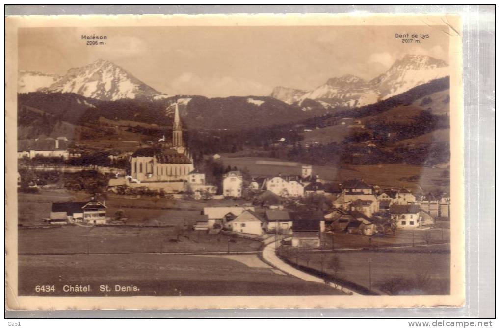 Suisse --- Chatel St - Denis - Châtel-Saint-Denis