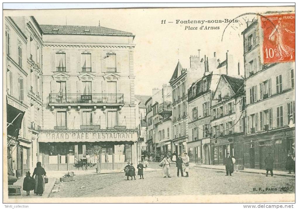 FONTENAY-sous-BOIS - Place D'Armes - Fontenay Sous Bois