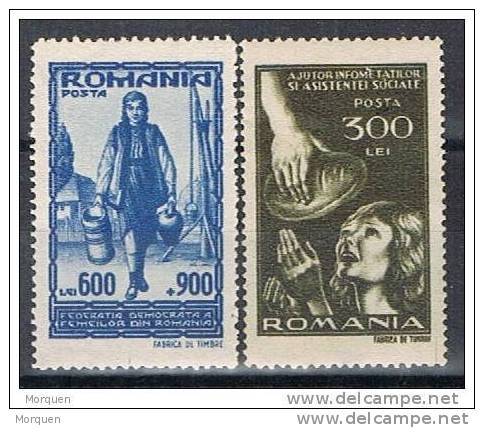 Lote 8 Sellos Rumania  Yvert Num 929, 930, 1369, 1392, 1414 - 1416, 1547 º - Gebraucht