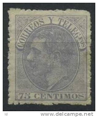 SPAIN Y&T #195 MINT HINGED - Unused Stamps