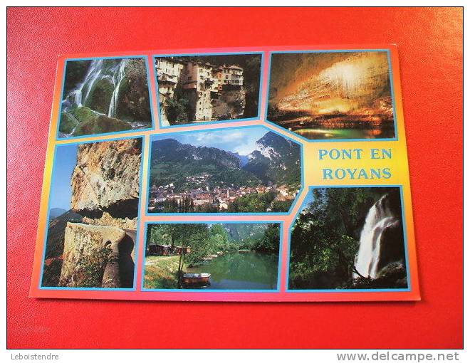 CPM -(38-ISERE )-PONT EN ROYANS-MULTI-VUES-CARTE EN BON ETAT - Pont-en-Royans