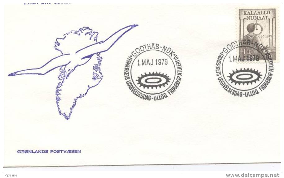 Greenland FDC Internal Autonomy 1-5-1979 With Cachet - Other & Unclassified