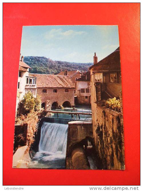 CPSM-1975-(39-JURA)-ARBOIS-CASCADE  DE LA CUISANCE DANS LE VIEIL ARBOIS -CARTE EN BON ETAT - Arbois