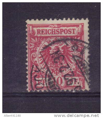 REICH 10p Rouge 1875-77 N°47 - Oblitérés