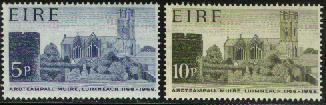 EIRE 1968 St. Mary Cathedral MNH 204-205 - Neufs
