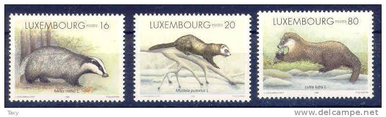 Luxembourg ** Y&T 1350-52 - Unused Stamps