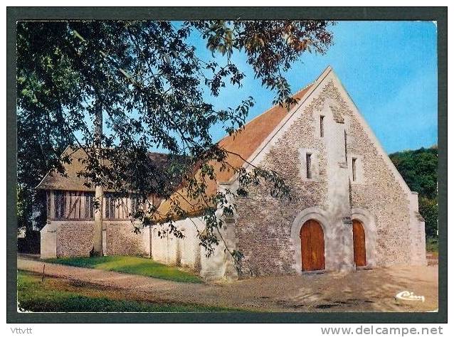 76 - SAINT-WANDRILLE : L´Abbaye, Eglise-Grange Des XIIIe-XVe, Transplantée, Edit. Combier (circulée) - Saint-Wandrille-Rançon