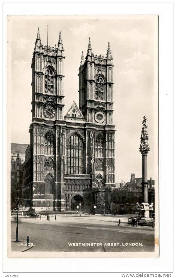 OLD FOREIGN 1958 - UNITED KINGDOM - ENGLAND - WESTMINSTER ABBEY, LONDON - Westminster Abbey