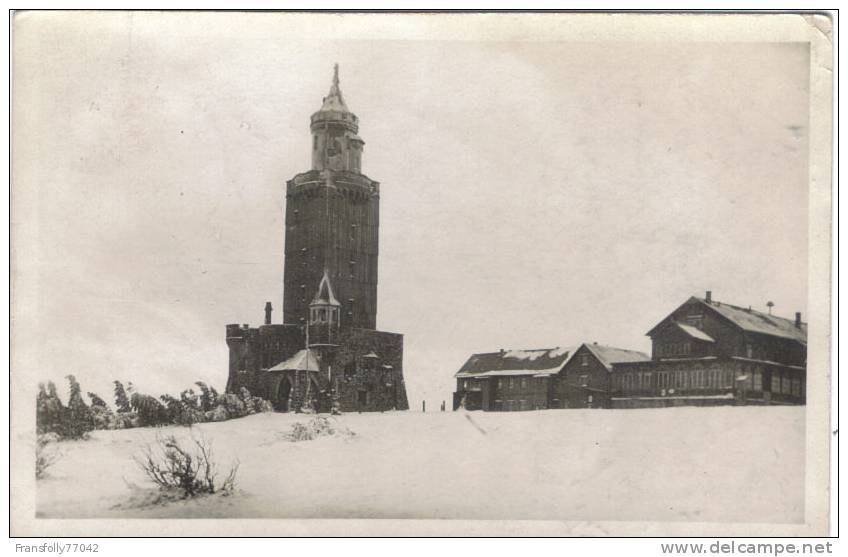 Rppc FELDBERG GERMANY Church OTHER LARGE BUILDINGS In WINTER 1910 - Feldberg