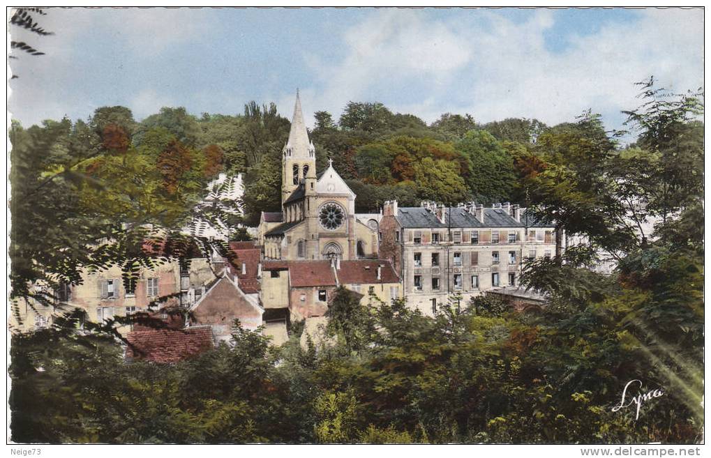 Carte Des Annnées 50.60 Du 78 - Bougival - Vue Générale - Bougival