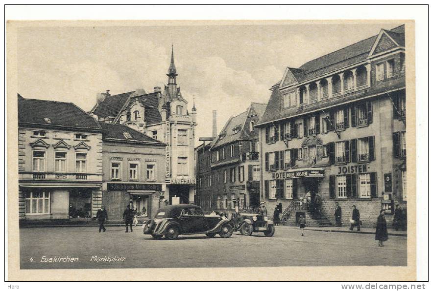 EUSKIRCHEN - Marktplatz - Anciennes Voitures - Animation (1224) - Euskirchen
