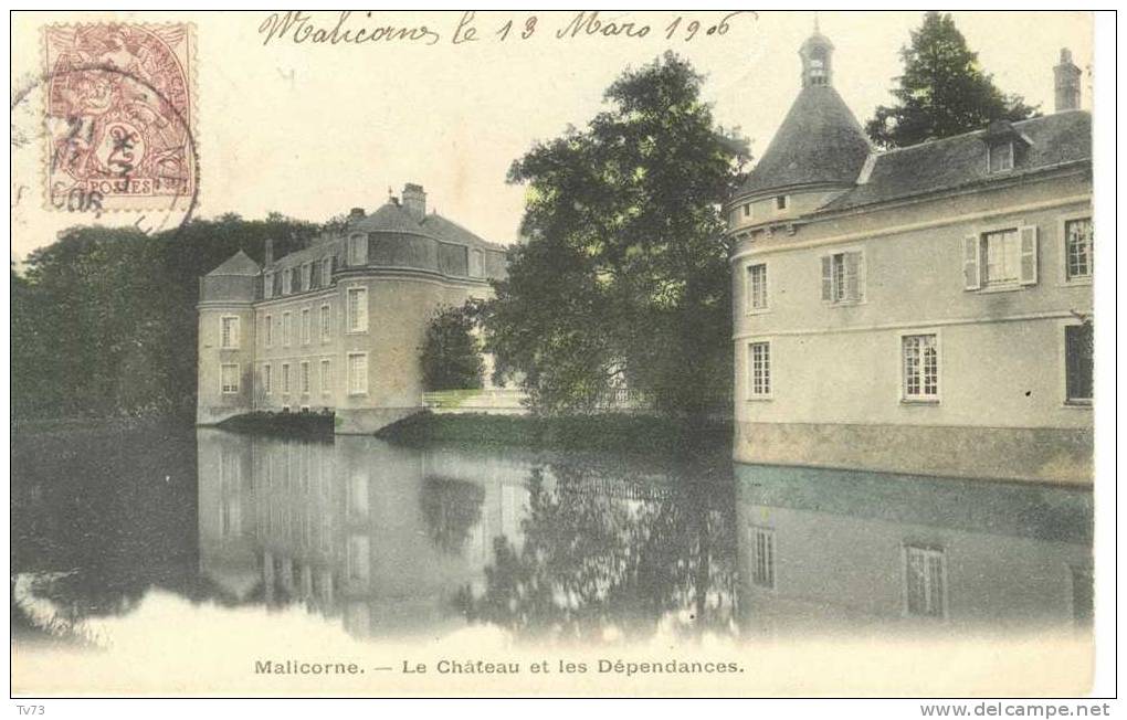 CpF0960 - MALICORNE - Le Chateau Et Ses Dépendances - (72 - Sarthe) - Malicorne Sur Sarthe