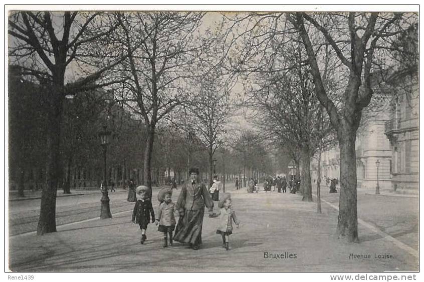 Brussel - Bruxelles : Avenue Louise - Prachtstraßen, Boulevards