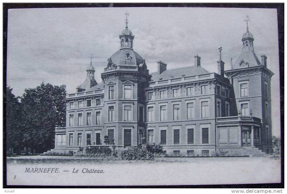 CP De MARNEFFE " Le Château " . - Burdinne