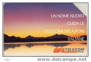 # ITALY 391 Telecom Italia Un Nome Nuovo (31.12.96) 5000  Tres Bon Etat - Öff. Werbe-TK