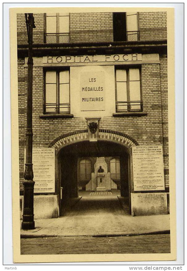 HOPITAL FOCH  Entrée Princiapel Rue Vaugirard - Salud