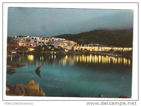 21660)cartolina Illustratoria  Costa Smeralda - Porto Cervo - Olbia