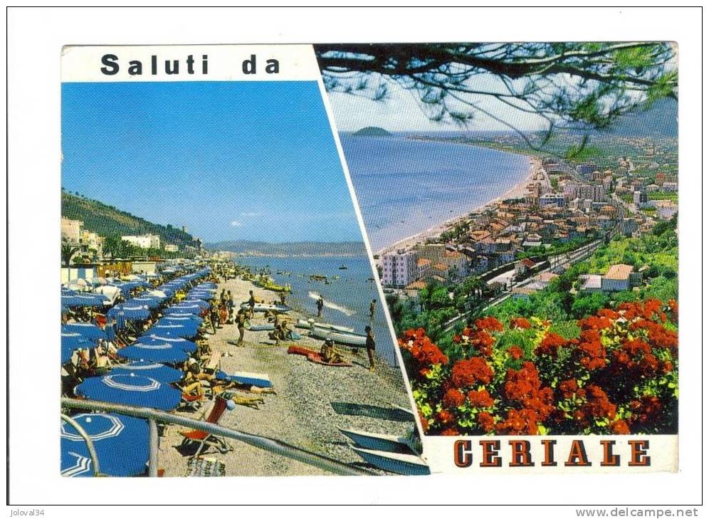 TaxeT 0,30 Cachet SOULTZ SOUS FORETS ( Bas Rhin ) Sur Carte Postale Italie Saluti De Ceriale - 1960-.... Covers & Documents