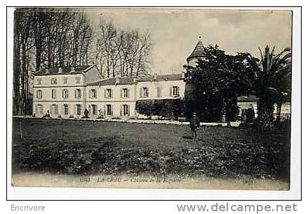 Cpa LA CRAU Chateau De La Roquette ELD 1943 - La Crau