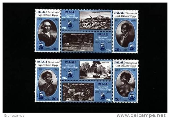 PALAU - 1983  HENRY WILSON VOYAGE   MINT NH - Palau