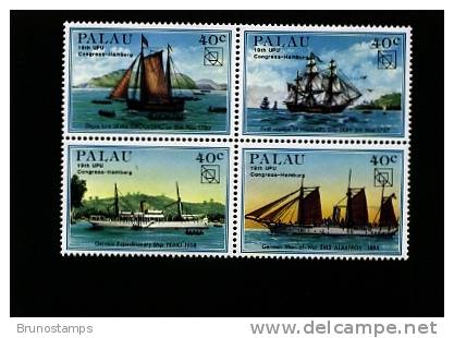 PALAU - 1984  U.P.U CONGRESS  BLOCK   MINT NH - Palau