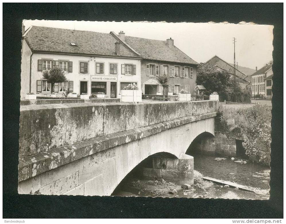 CPSM - Colroy La Grande ( Vosges 88) - Le Pont De La Fave ( Commerce Boucherie Charcuterie  COMBIER CIM 3) - Colroy La Grande