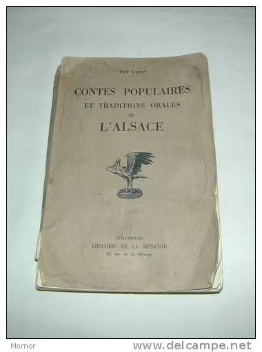 CONTES POPULAIRES  Et Traditions Orales De L'ALSACE - Fantastique