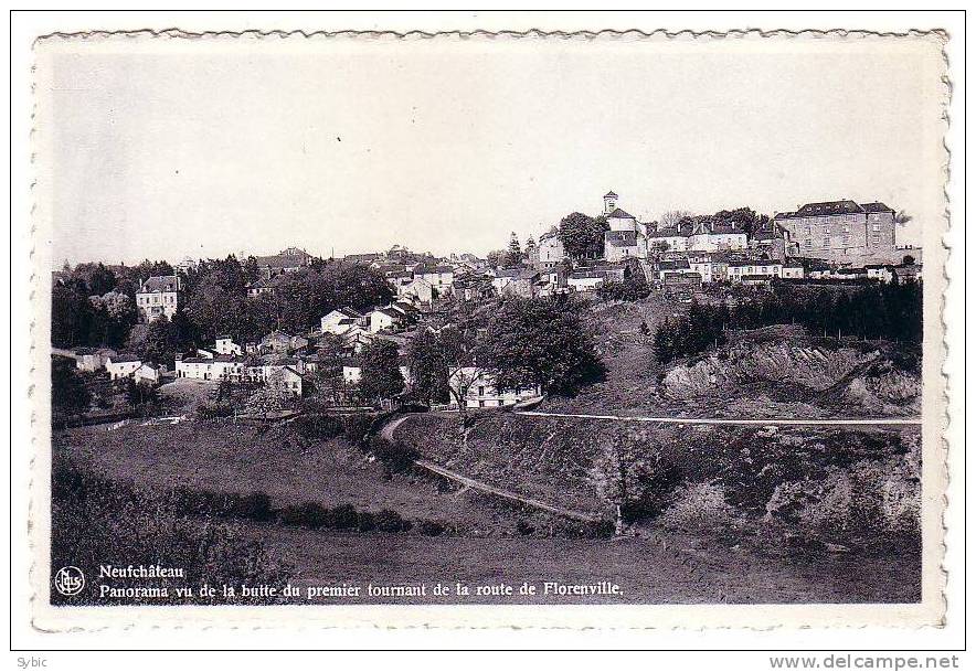 NEUFCHATEAU - Panorama Vu De La Butte Du Premier Tournant De La Route De Florenville - Neufchâteau