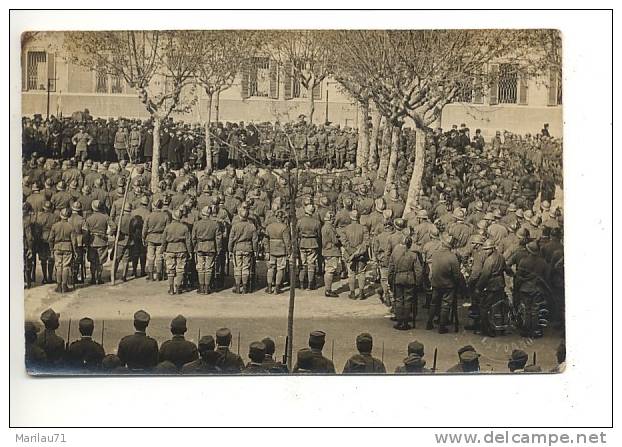 Militari LIVORNO Parata Interno Caserma Vera Foto Anni '30 NUOVA - Barracks