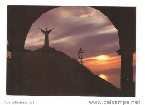 21731)cartolina Illustratoria Maratea - Tramonto Dalla Basilica Di S. Biagio  - Nuova - Potenza