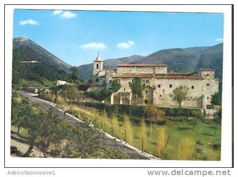 21738)cartolina Illustratoria Foligno - Abbazzia Di Santa Croce - Nuova - Foligno