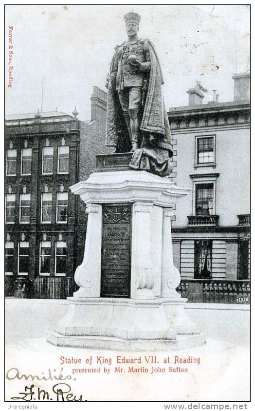 Statue Of King Edward VII At Reading - Reading