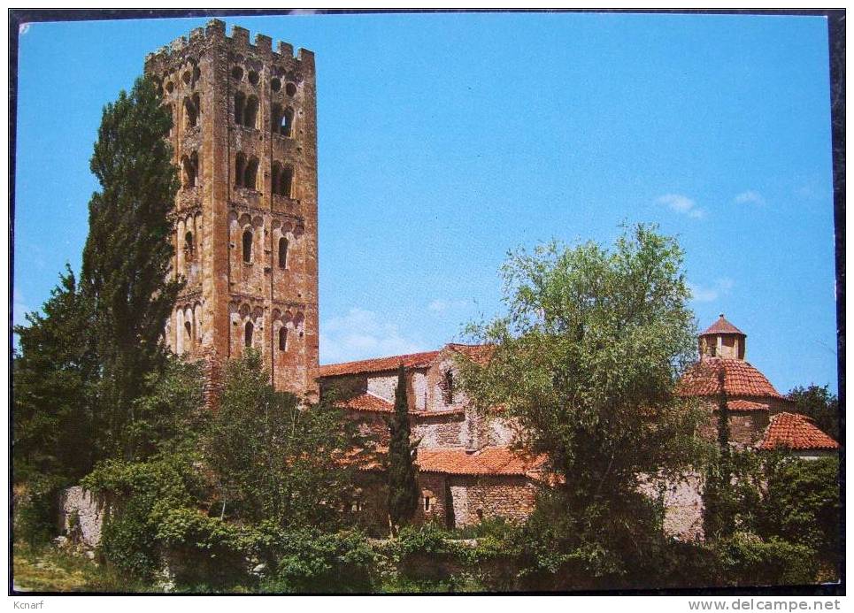 CP De SAINT-MICHEL DE CUXA " Vue Extérieur De L'abbaye " . - Prades