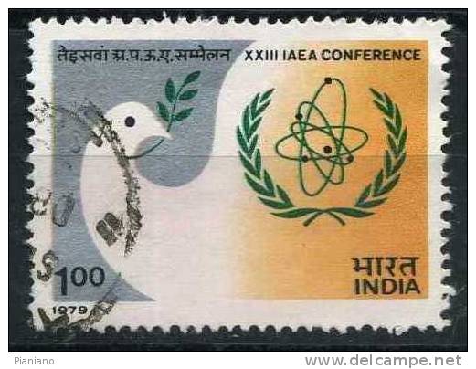 PIA - INDIA - 1979 : Conferenza Internazionale Dell´ Agenzia Per L´ Energia Atomica  - (Yv 603) - Gebraucht