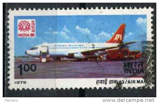 PIA - INDIA - 1979 : India 80 : Esposizione Filatelica Internazionale A Nuova Delhi  - (Yv P.A. 15) - Airmail